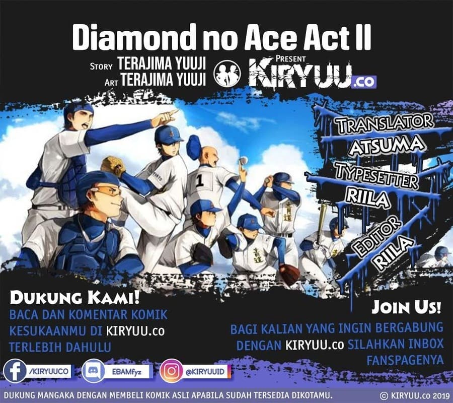 Baca Komik Diamond no Ace Act 2 Chapter 231 Gambar 1