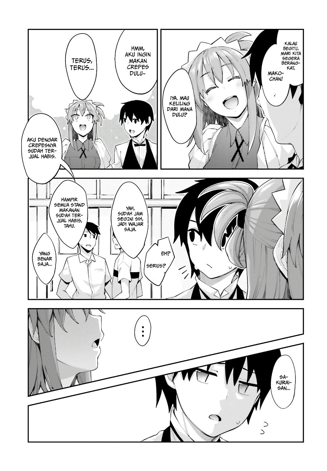 Sakurai-san Wants To Be Noticed Chapter 12 Gambar 19