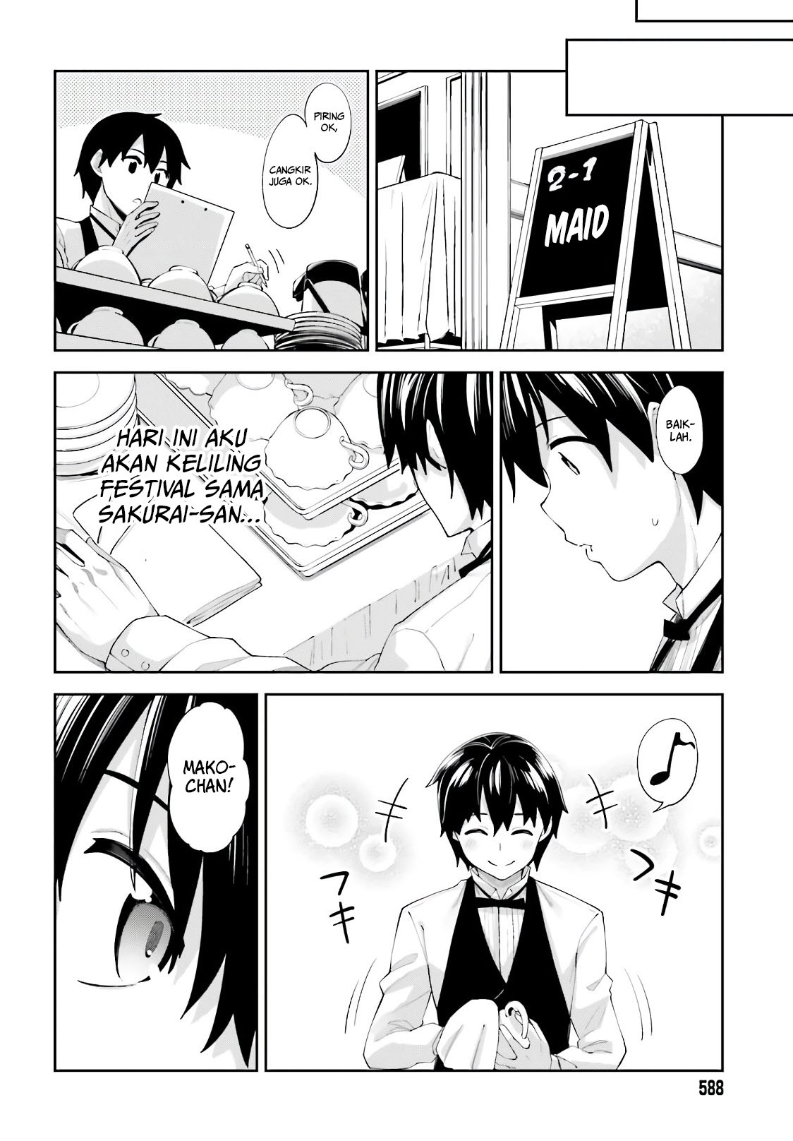 Sakurai-san Wants To Be Noticed Chapter 12 Gambar 7