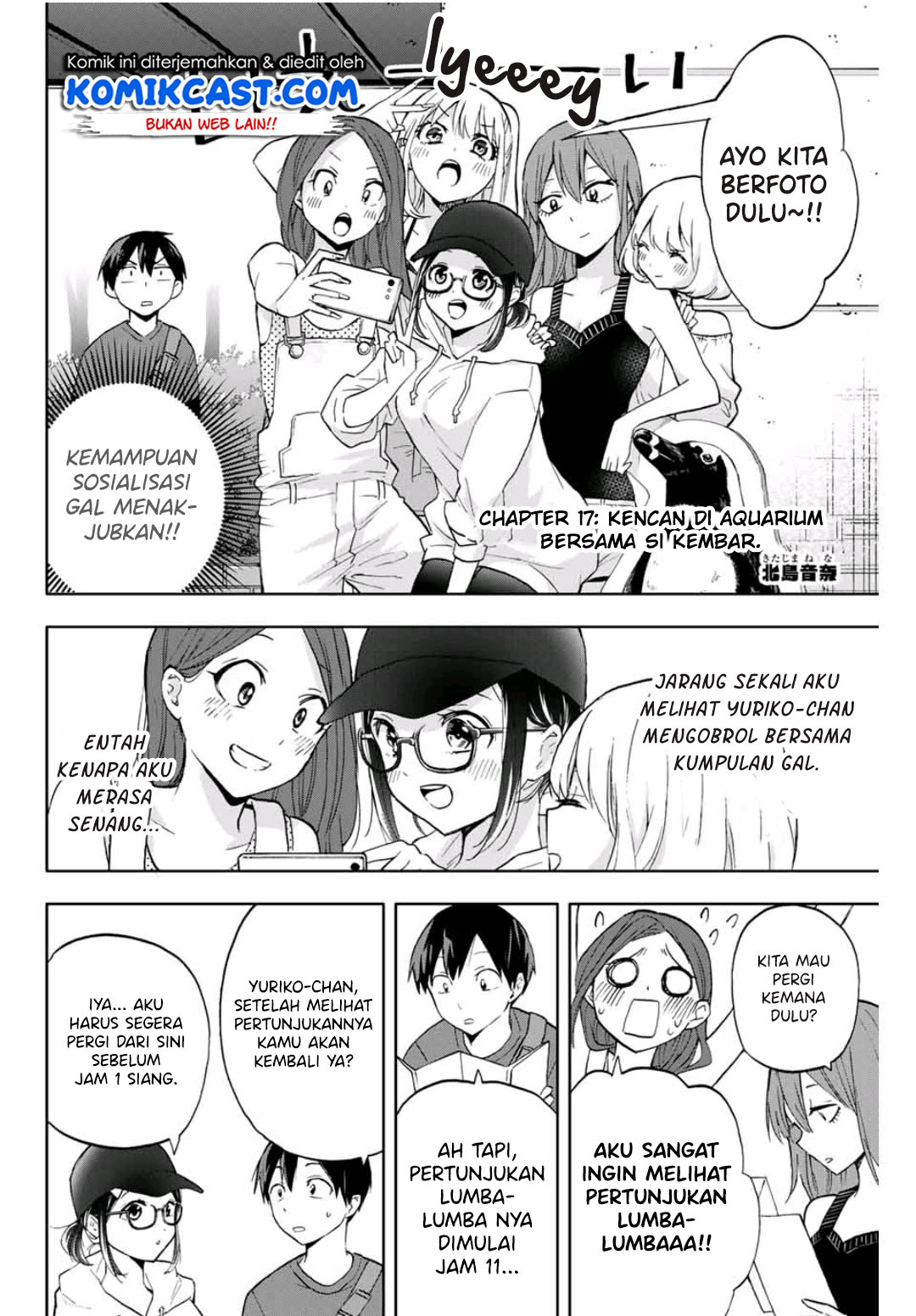 Hanazono Twins Chapter 17 Gambar 3