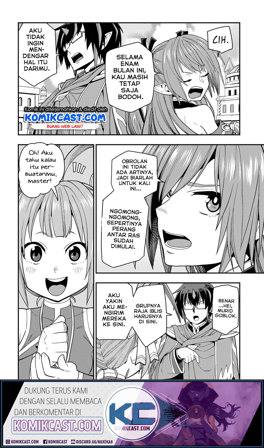 Konjiki no Moji Tsukai: Yuusha Yonin ni Makikomareta Unique Cheat Chapter 66 Gambar 11