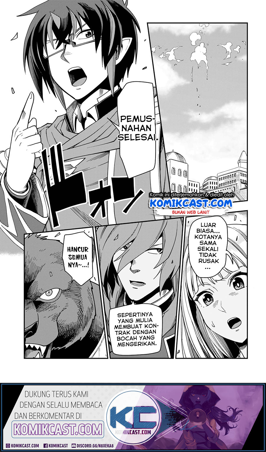 Konjiki no Moji Tsukai: Yuusha Yonin ni Makikomareta Unique Cheat Chapter 66 Gambar 26