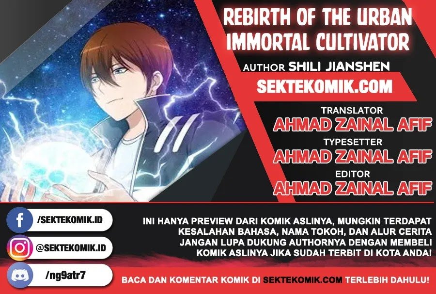 Baca Komik Rebirth Of The Urban Immortal Cultivator Chapter 497 Gambar 1