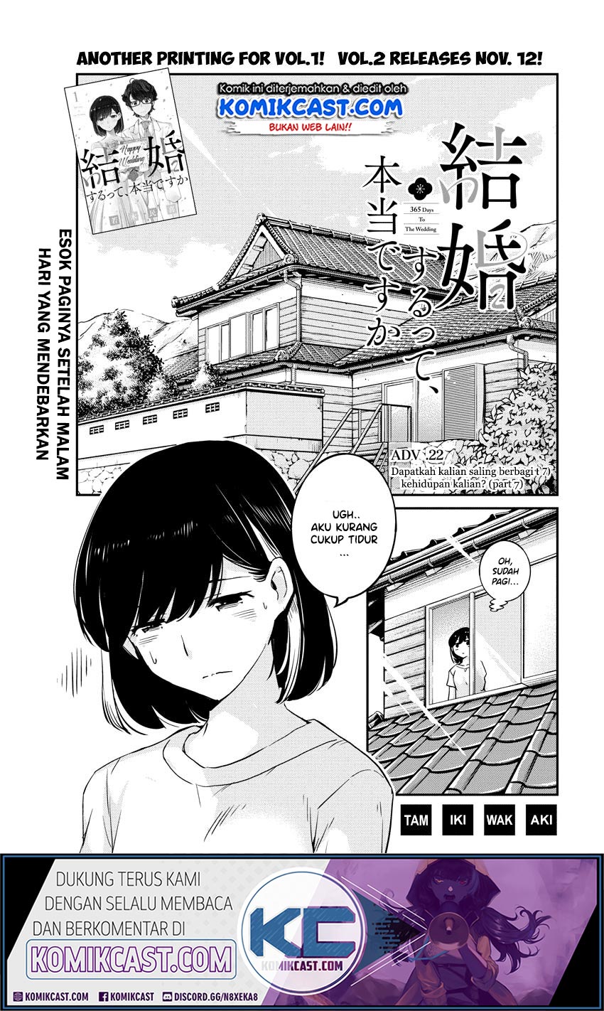 Baca Manga Kekkon Surutte, Hontou Desu Ka? Chapter 22 Gambar 2