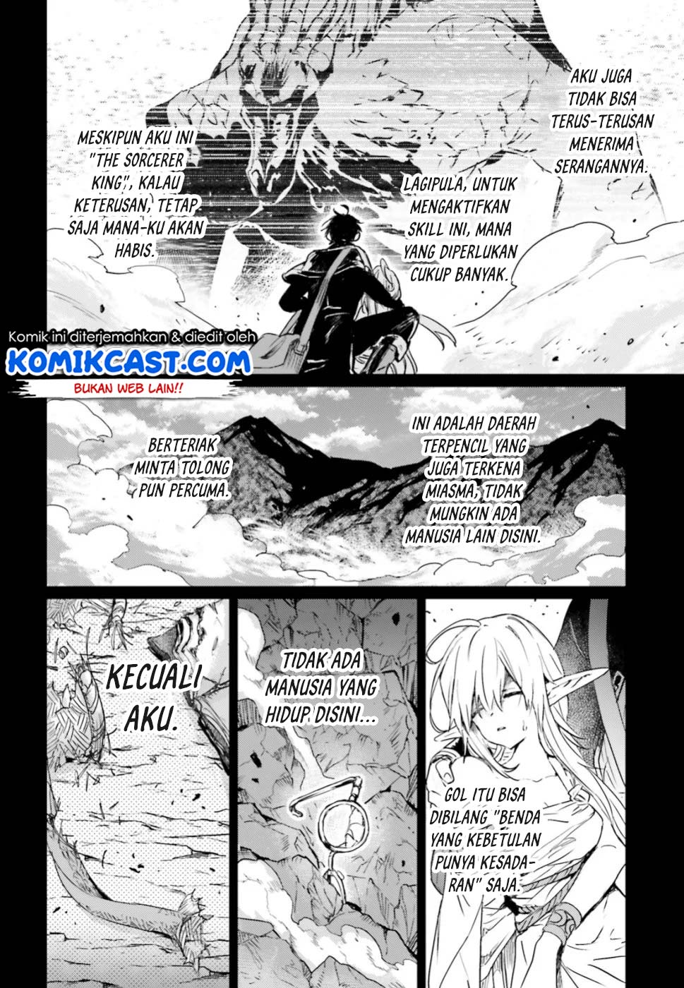 The Sorcerer King of Destruction and the Golem of the Barbarian Queen Chapter 11.2 Gambar 4