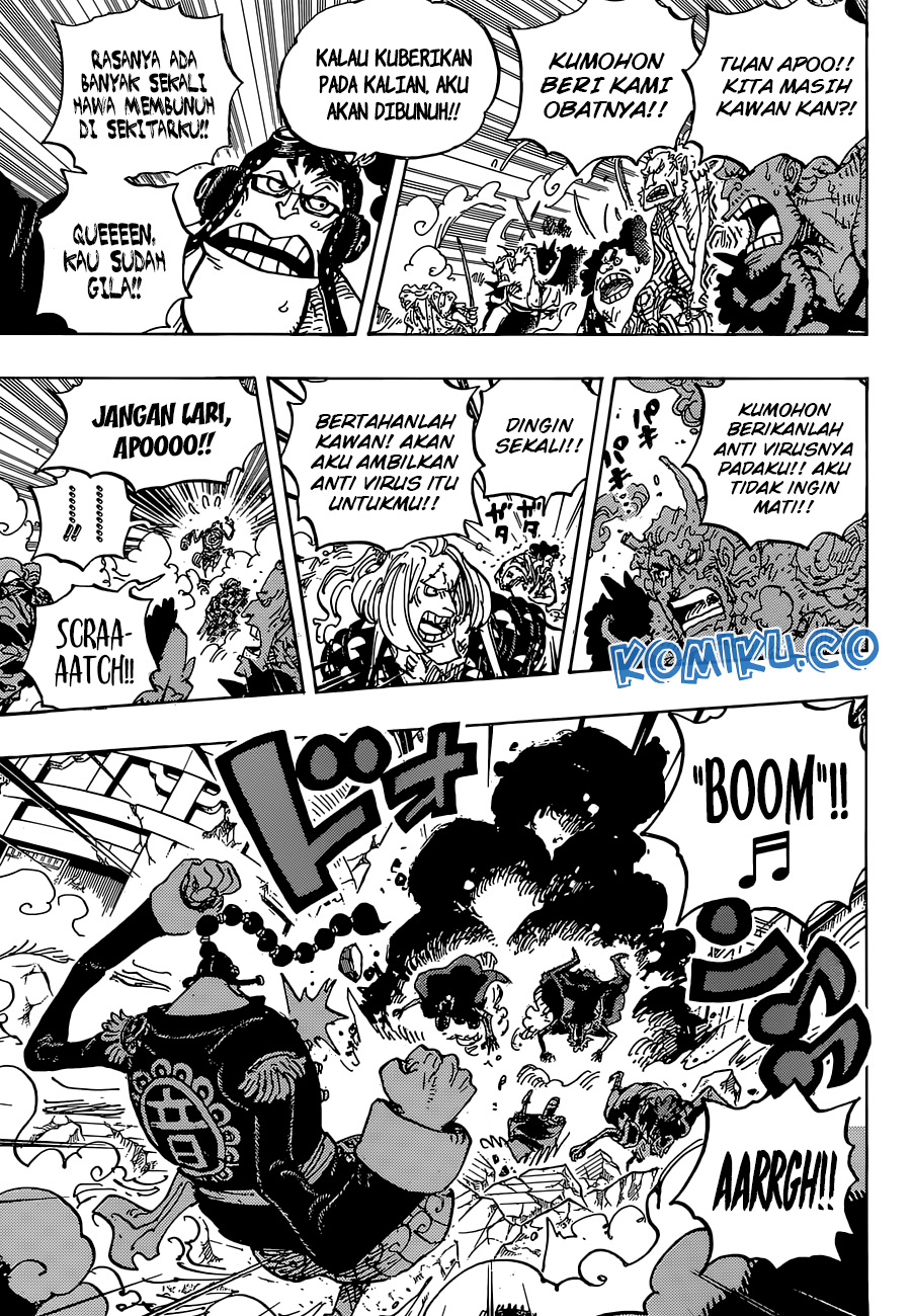 One Piece Chapter 995 HD Gambar 9