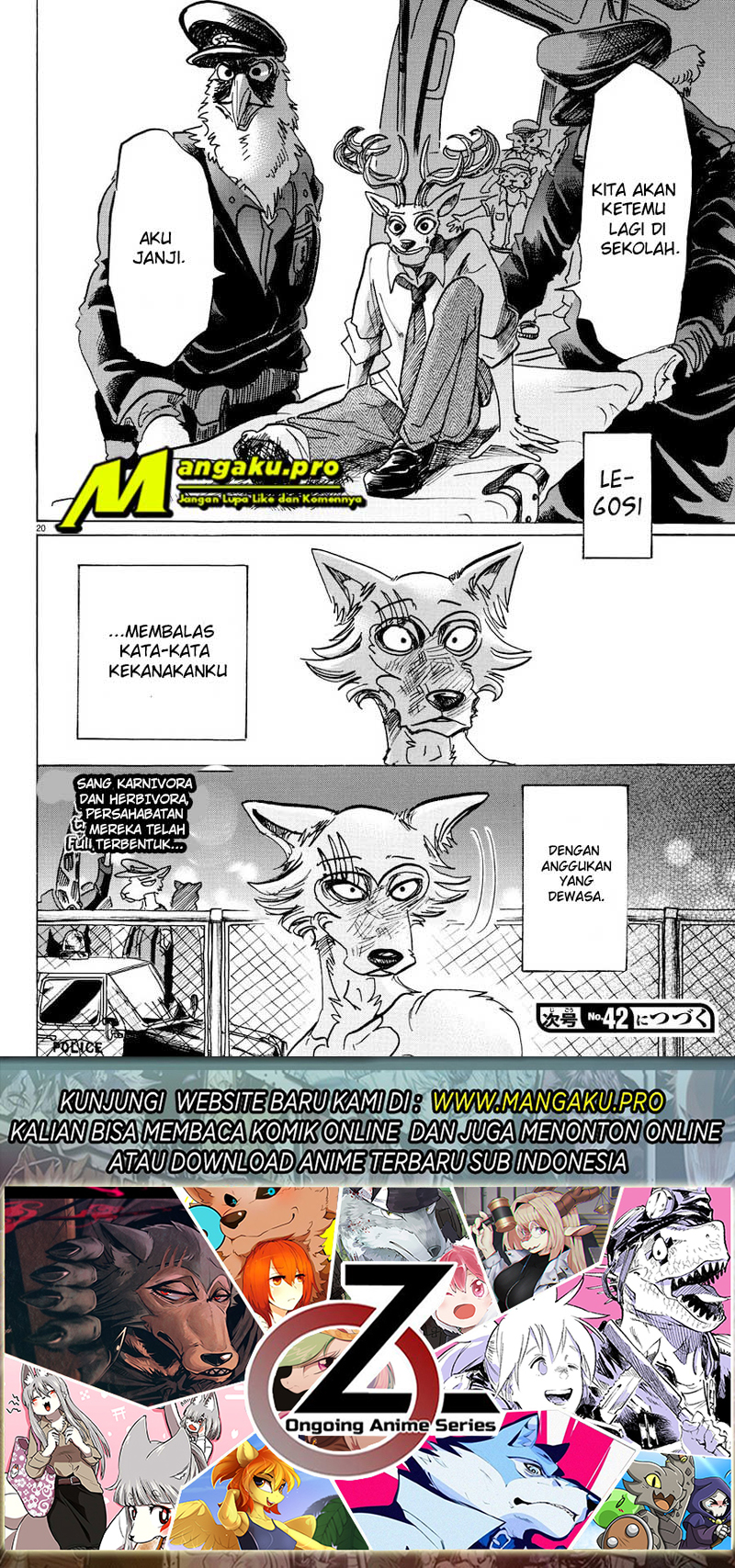 Beastars Chapter 97 Gambar 21