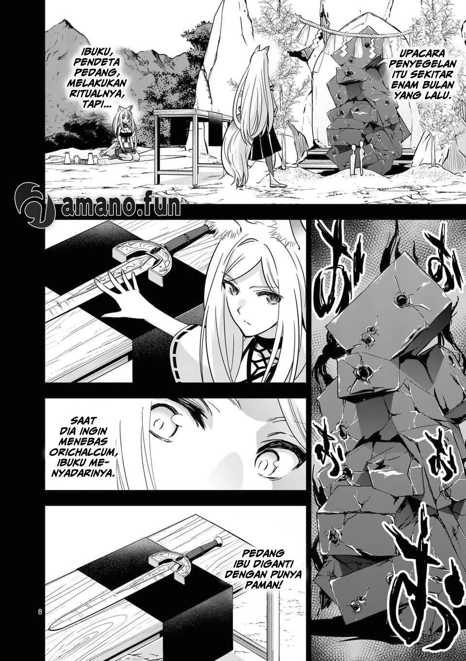 Shijou Saikyou Orc-san no Tanoshii Tanetsuke Harem Zukuri Chapter 33 Gambar 8