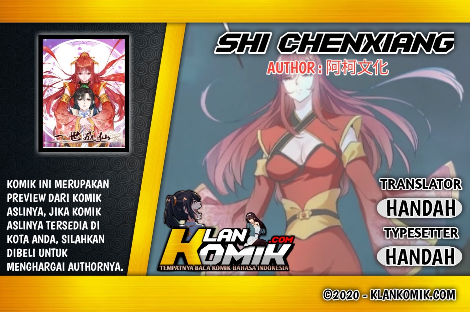 Baca Komik Shi Chenxiang Chapter 16 Gambar 1