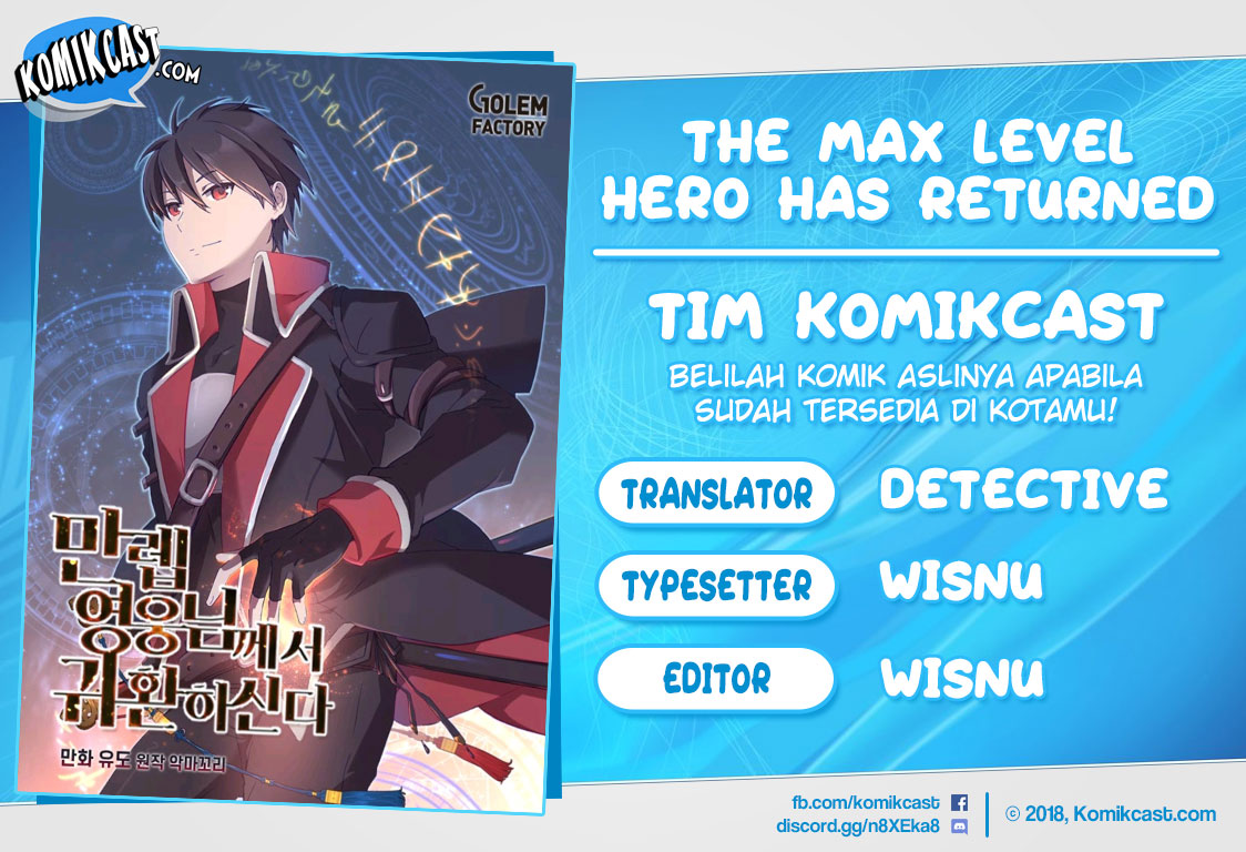 Baca Komik The MAX leveled hero will return! Chapter 3 Gambar 1