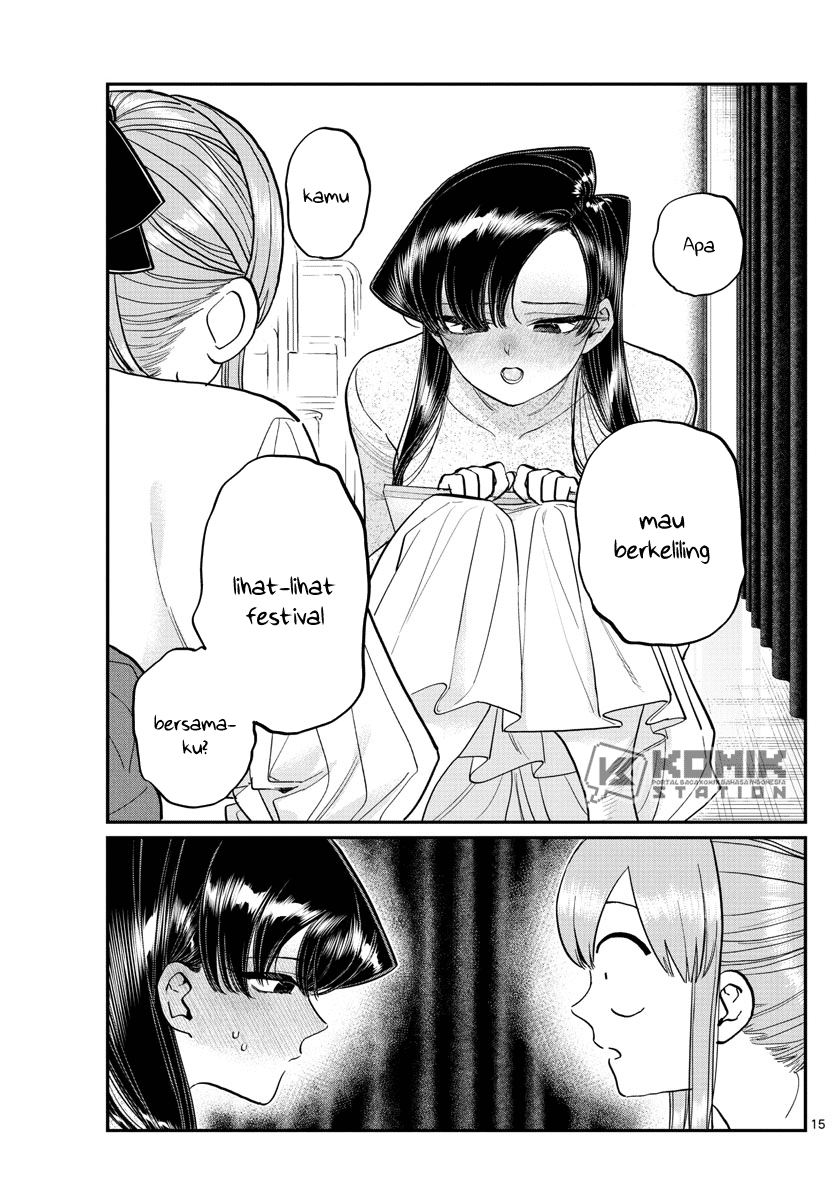 Komi-san wa Komyushou Desu Chapter 231 Gambar 17