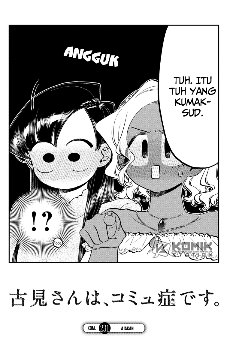 Komi-san wa Komyushou Desu Chapter 231 Gambar 5