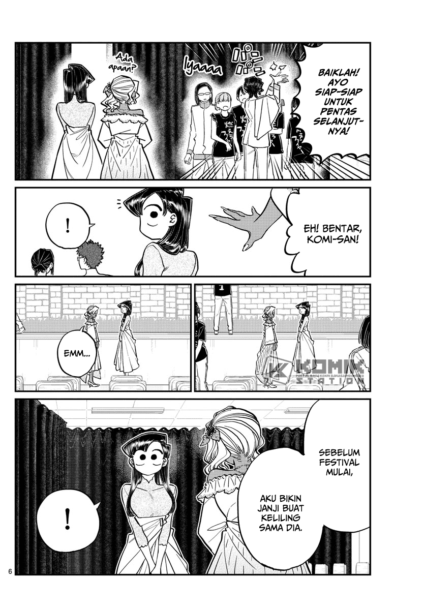 Komi-san wa Komyushou Desu Chapter 231 Gambar 7