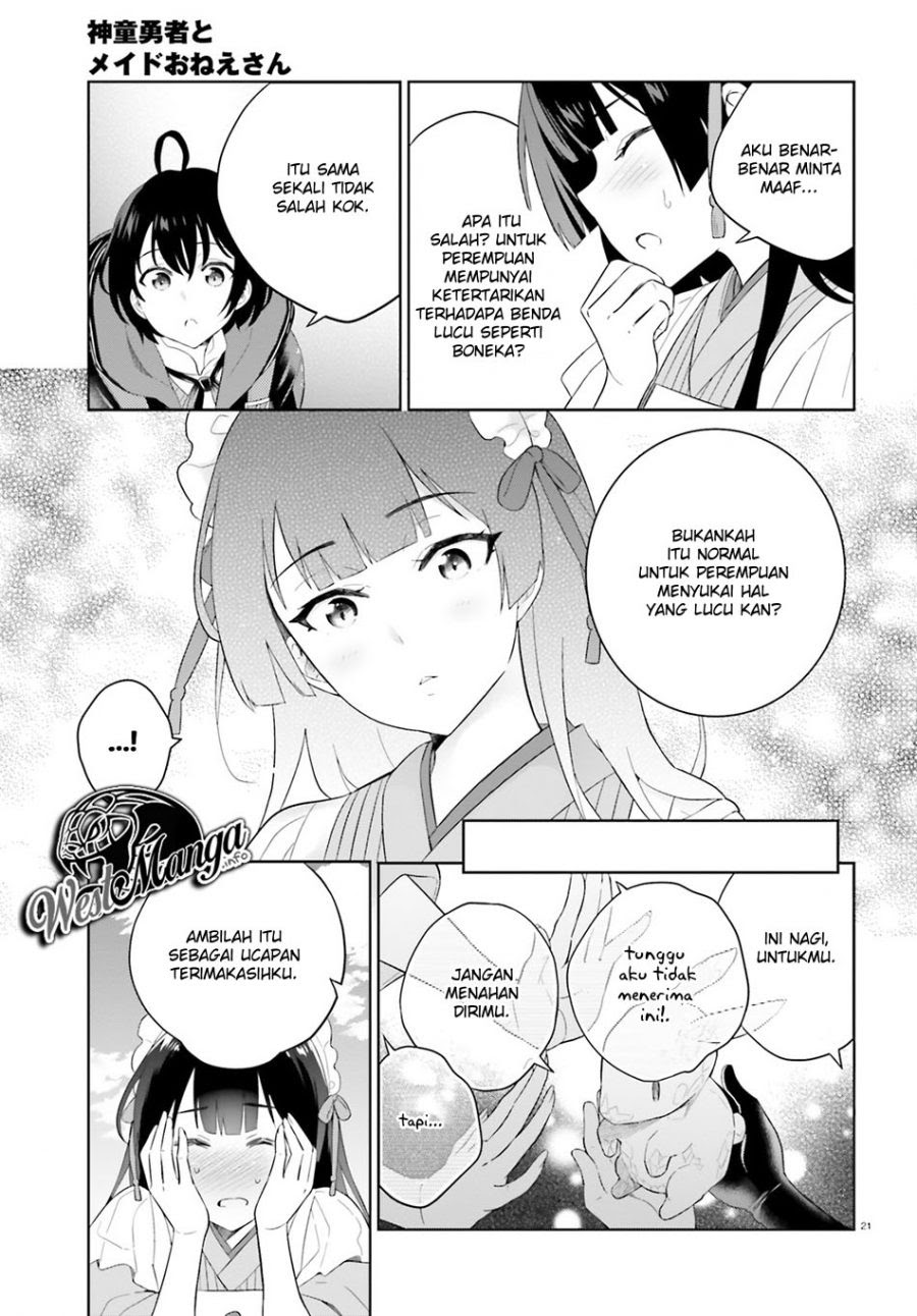 Shindou Yuusha to Maid Onee-san Chapter 7 Gambar 23