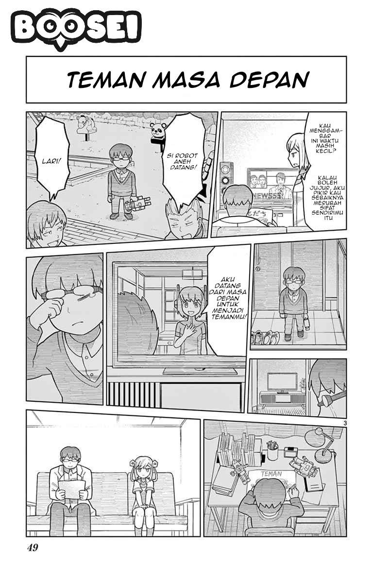 Bocchi Hakase to Robot Shoujo no Zetsubou Teki Utopia Chapter 4 Gambar 4