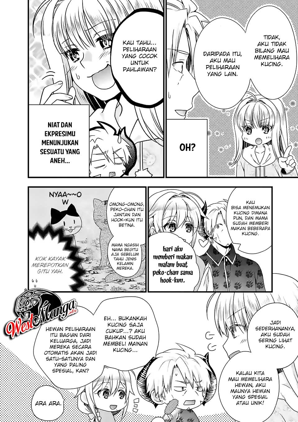 Maou desu Onna Yuusha no Hahaoya to Saikon Shita no de Onna Yuusha ga Giri no Musume ni Narimashita Chapter 34 Gambar 10