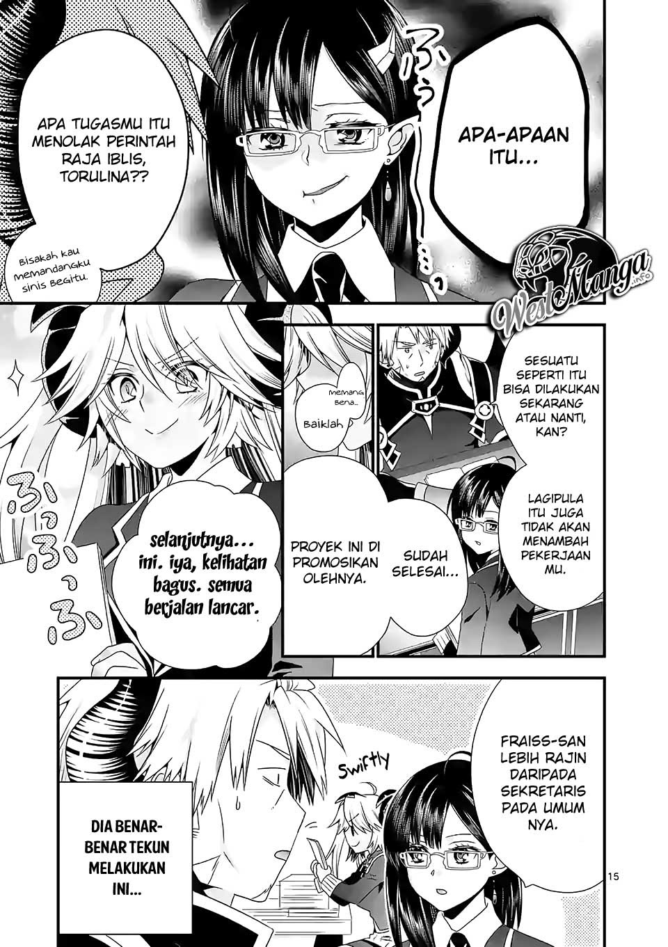 Maou desu Onna Yuusha no Hahaoya to Saikon Shita no de Onna Yuusha ga Giri no Musume ni Narimashita Chapter 34 Gambar 17