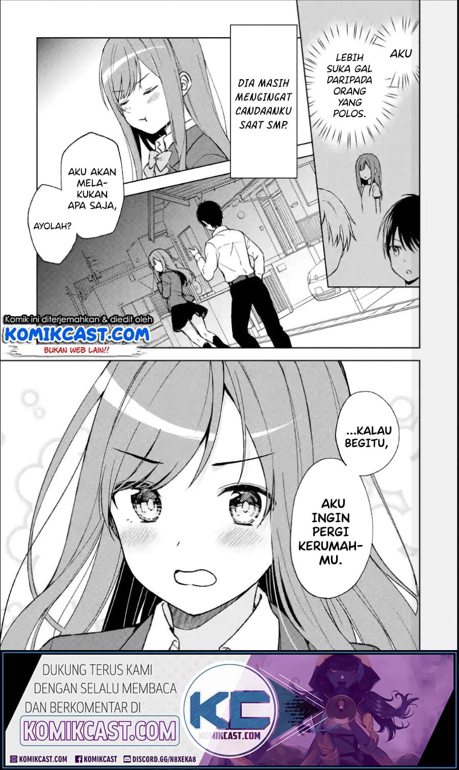 Baca Manga Chikan Saresou ni Natteiru S-kyuu Bishoujo wo Tasuketara Tonari no Seki no Osanajimi datta Chapter 5 Gambar 2