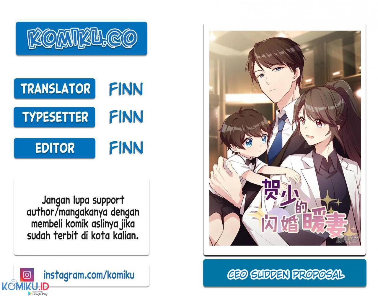 Baca Komik CEO’s Sudden Proposal Chapter 36 Gambar 1