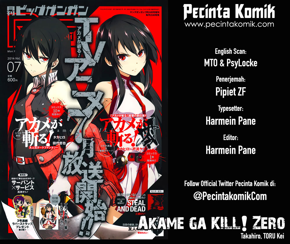 Baca Manga Akame ga Kill! Zero Chapter 8 Gambar 2