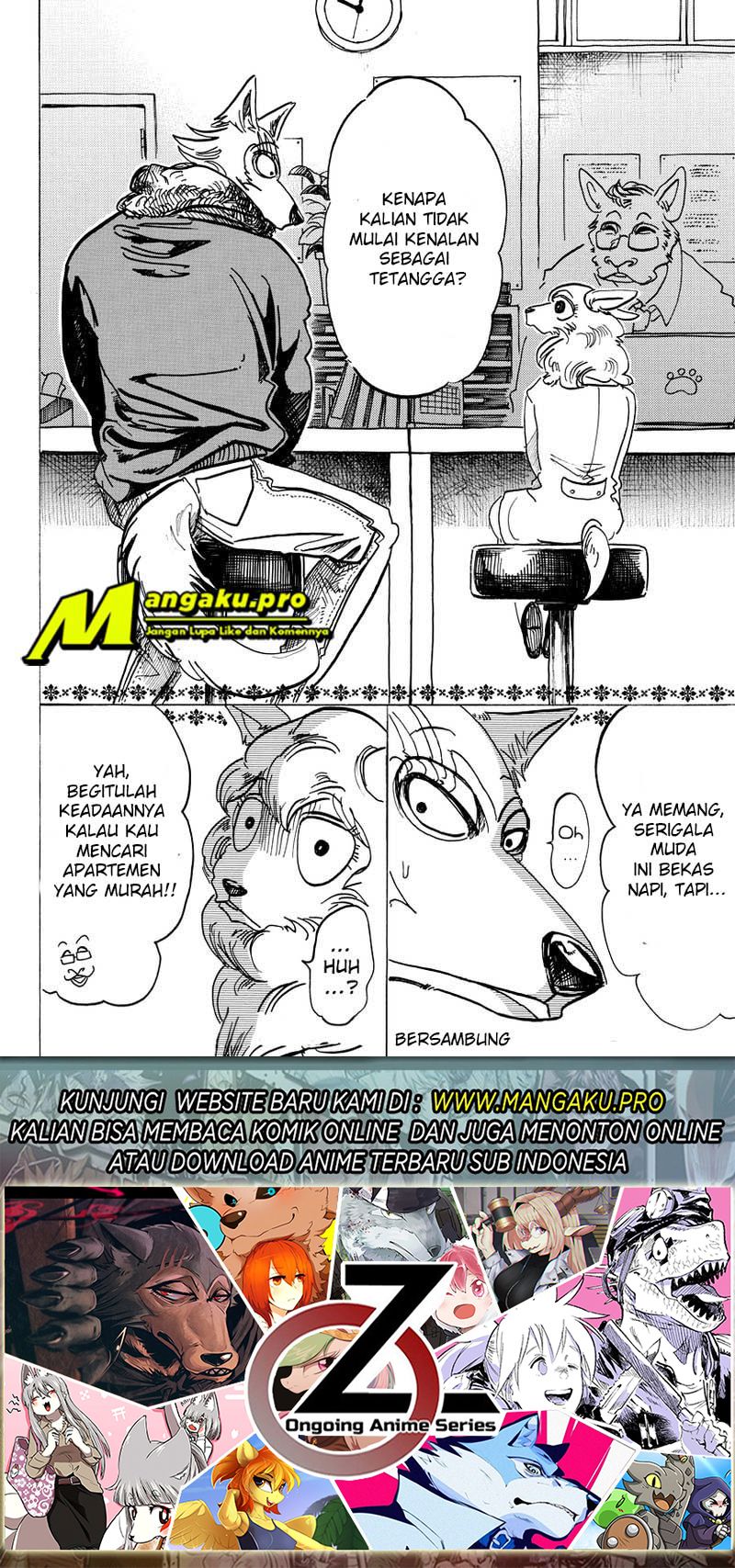 Beastars Chapter 100 Gambar 21