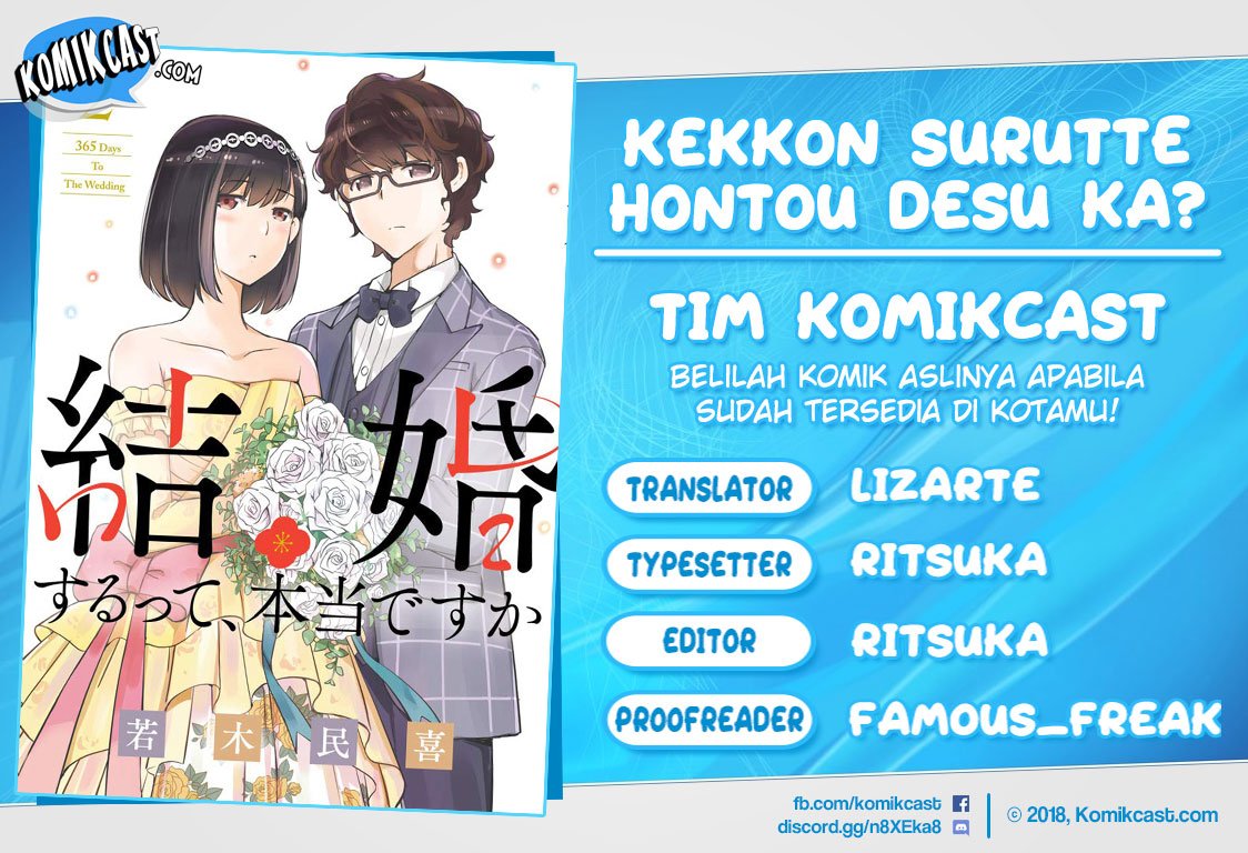 Baca Komik Kekkon Surutte, Hontou Desu Ka? Chapter 25 Gambar 1