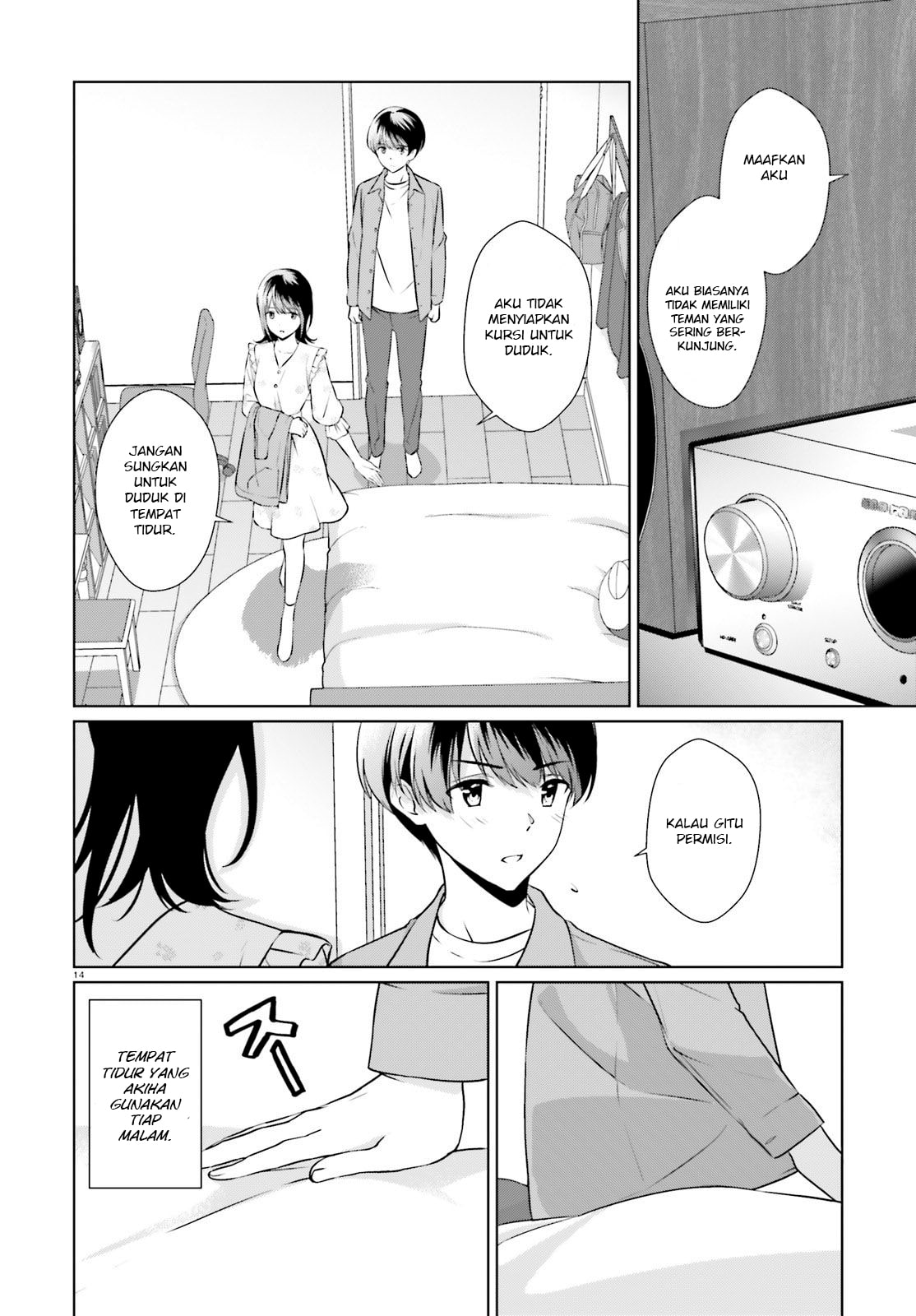 Sankaku no Kyori wa Kagiri nai Zero Chapter 6 Gambar 14