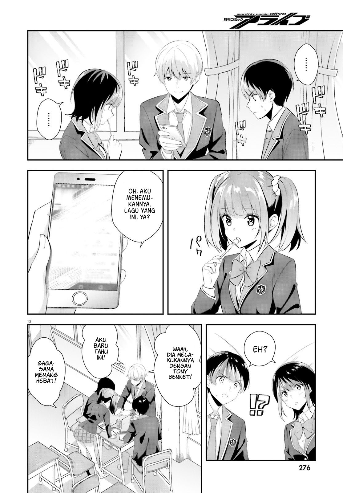 Sankaku no Kyori wa Kagiri nai Zero Chapter 5 Gambar 14