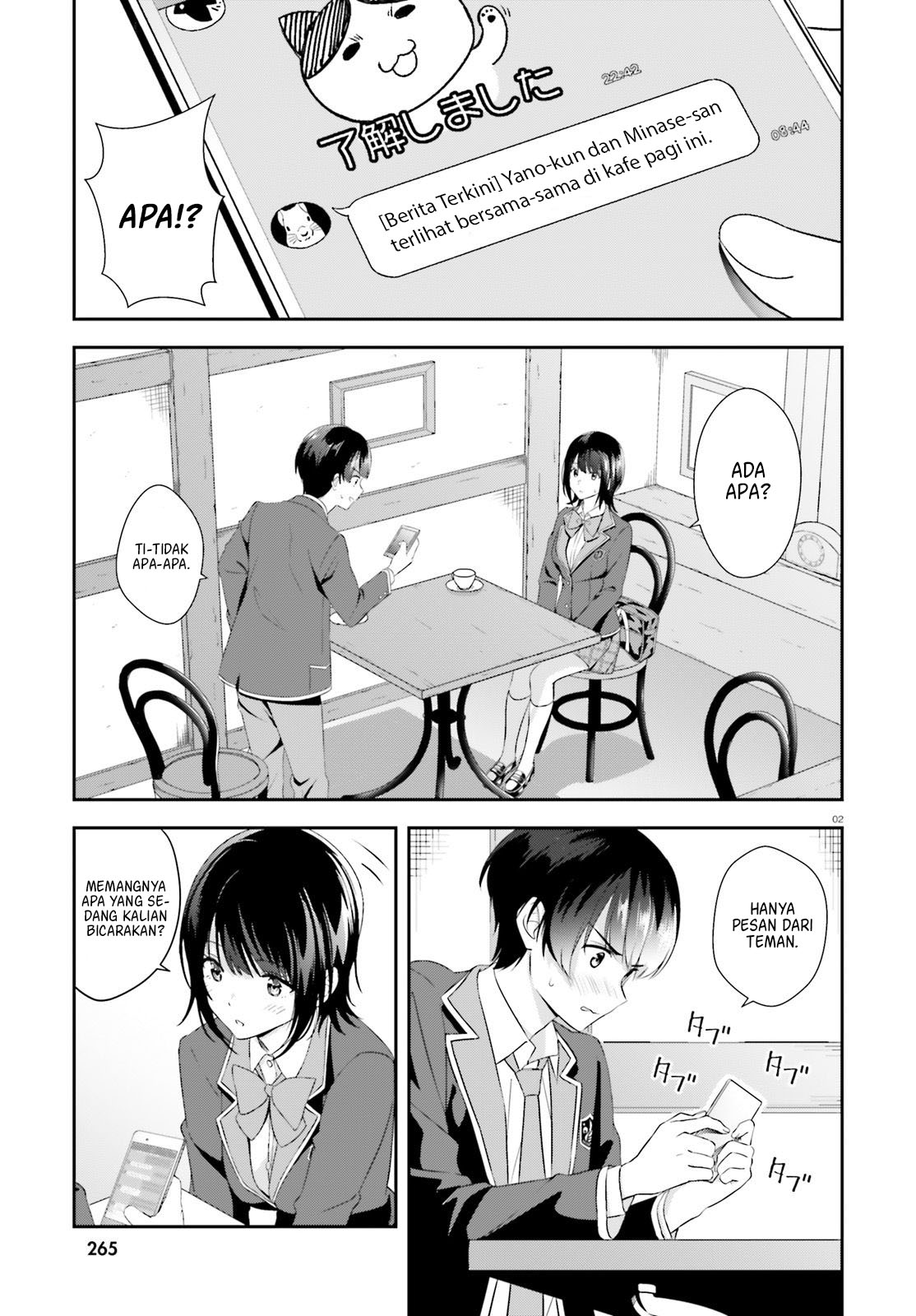 Sankaku no Kyori wa Kagiri nai Zero Chapter 5 Gambar 3