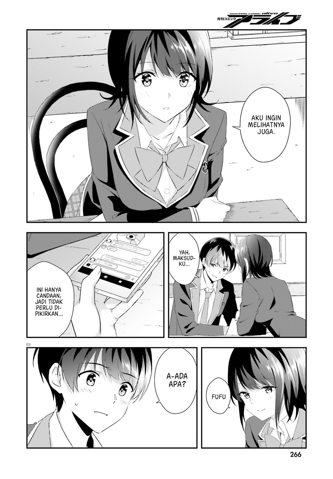 Sankaku no Kyori wa Kagiri nai Zero Chapter 5 Gambar 4