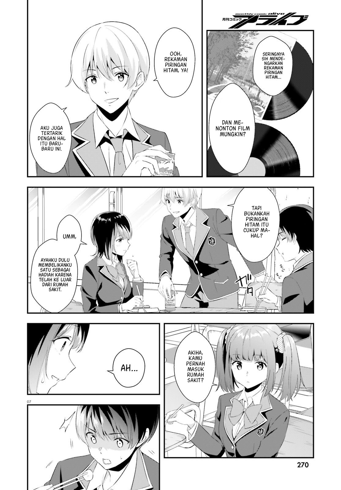 Sankaku no Kyori wa Kagiri nai Zero Chapter 5 Gambar 8