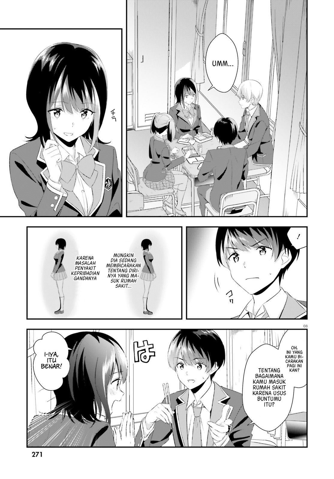 Sankaku no Kyori wa Kagiri nai Zero Chapter 5 Gambar 9