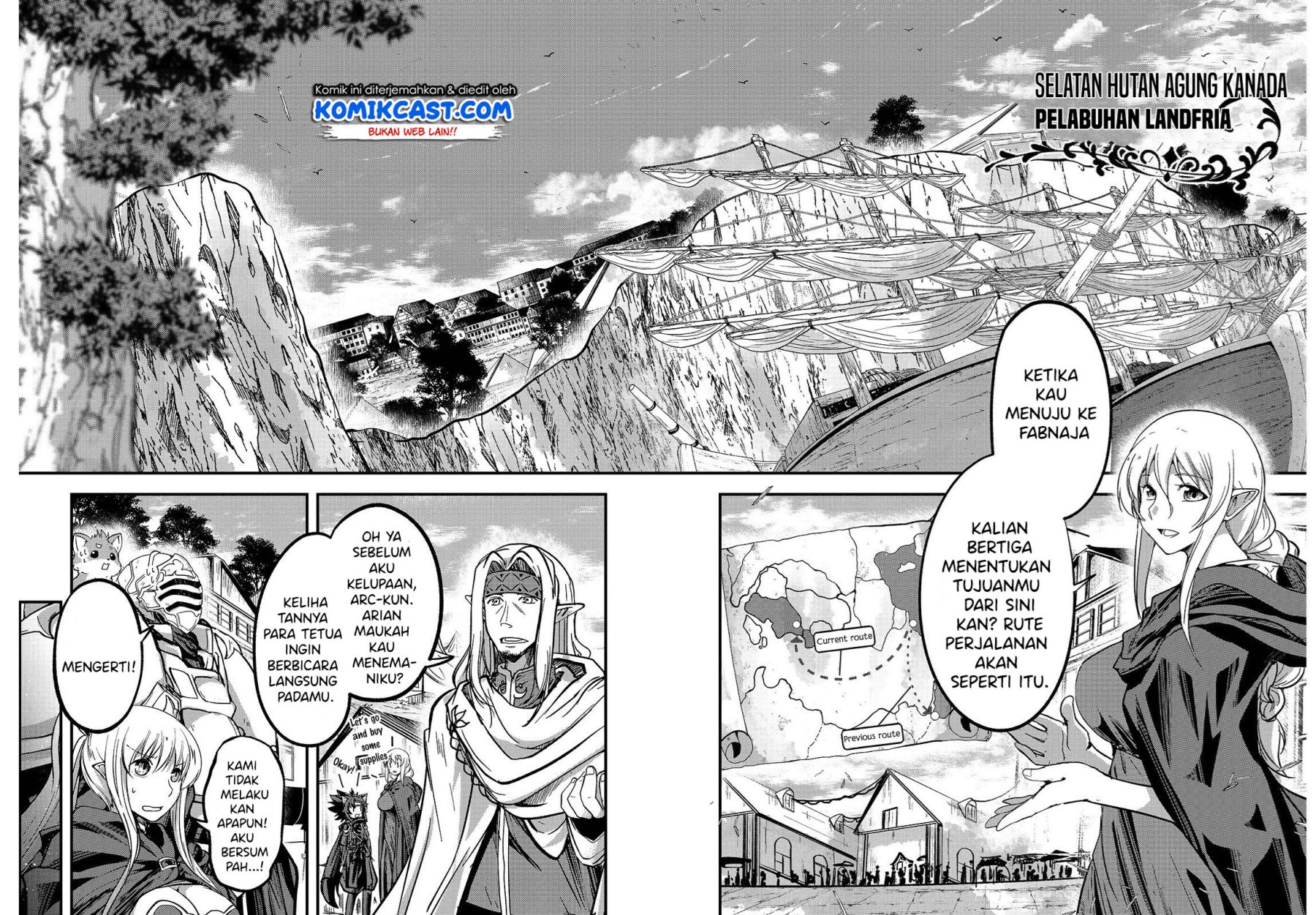 Gaikotsu Kishi-sama, Tadaima Isekai e Odekake-chuu Chapter 35 Gambar 9