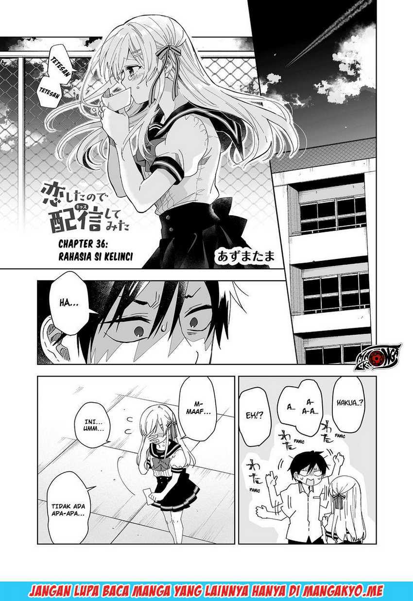 Baca Manga Koi Shita no de, Haishin Shite Mita Chapter 36 Gambar 2