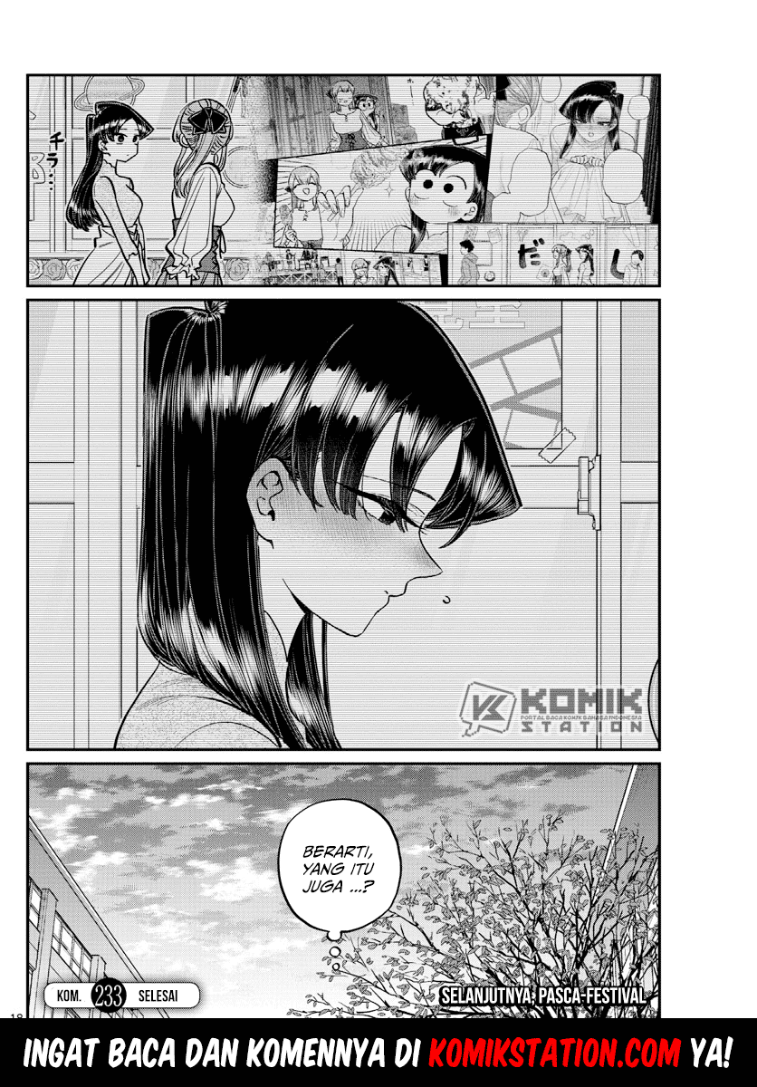 Komi-san wa Komyushou Desu Chapter 233 Gambar 20