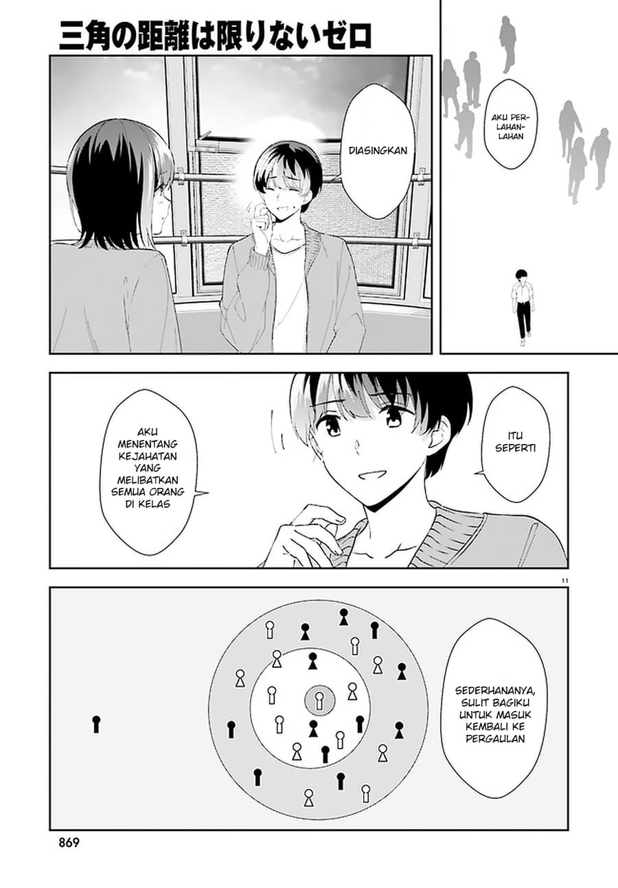 Sankaku no Kyori wa Kagiri nai Zero Chapter 12 Gambar 10