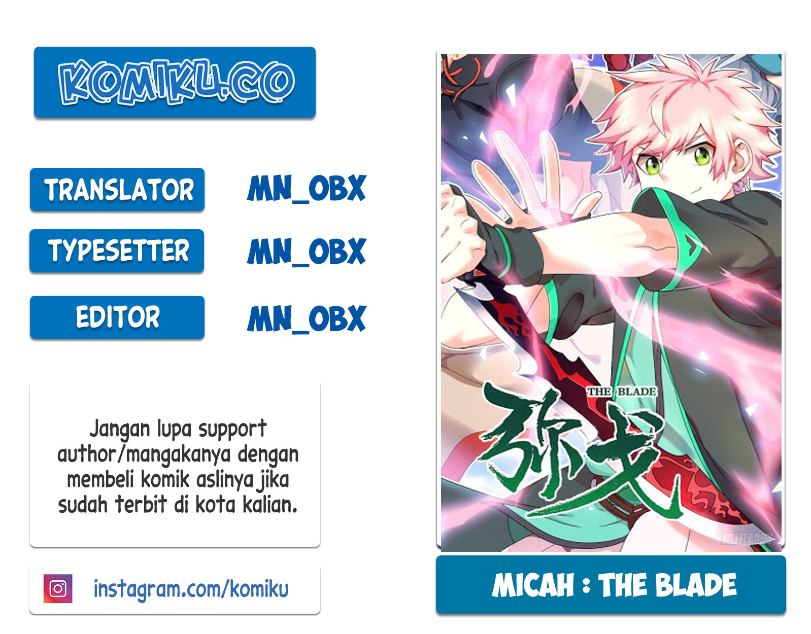 Baca Komik Micah: The Blade Chapter 9 Gambar 1