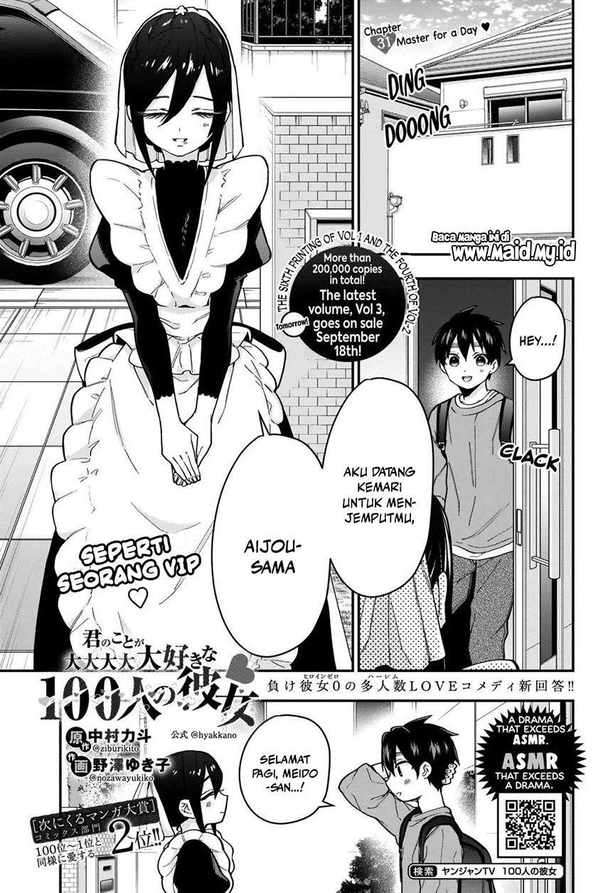 Kimi no Koto ga Dai Dai Dai Dai Daisuki na 100-ri no Kanojo Chapter 31 Gambar 4