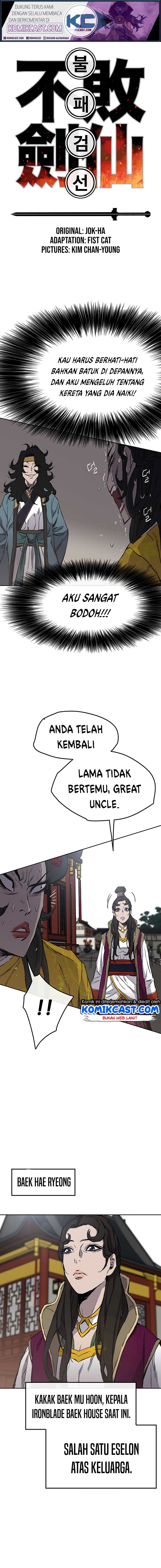 Baca Komik The Undefeatable Swordsman Chapter 42 Gambar 1