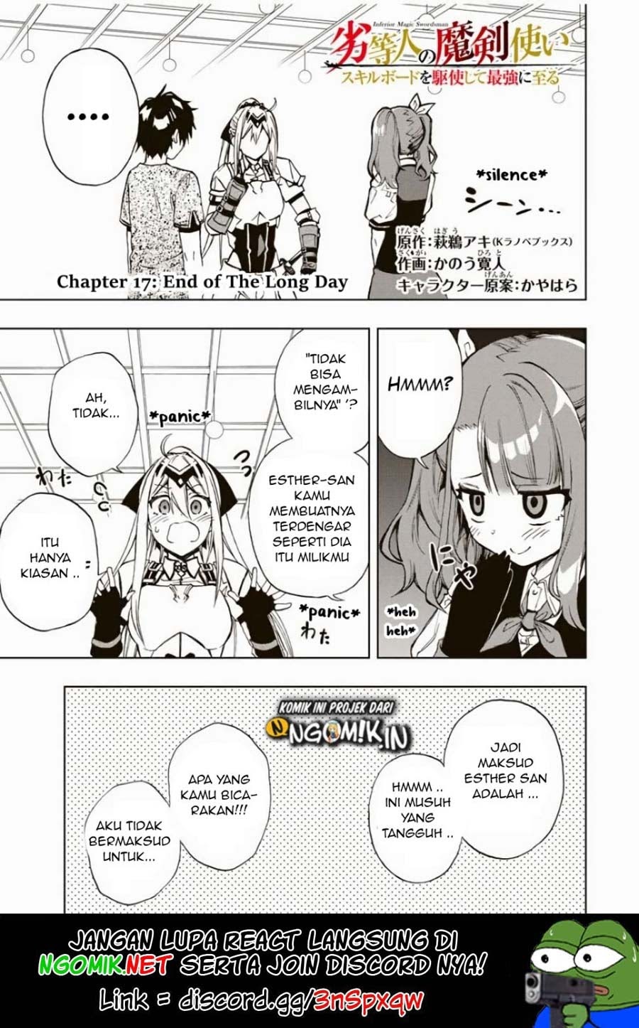 Baca Manga The Reincarnated Inferior Magic Swordsman Chapter 17 Gambar 2