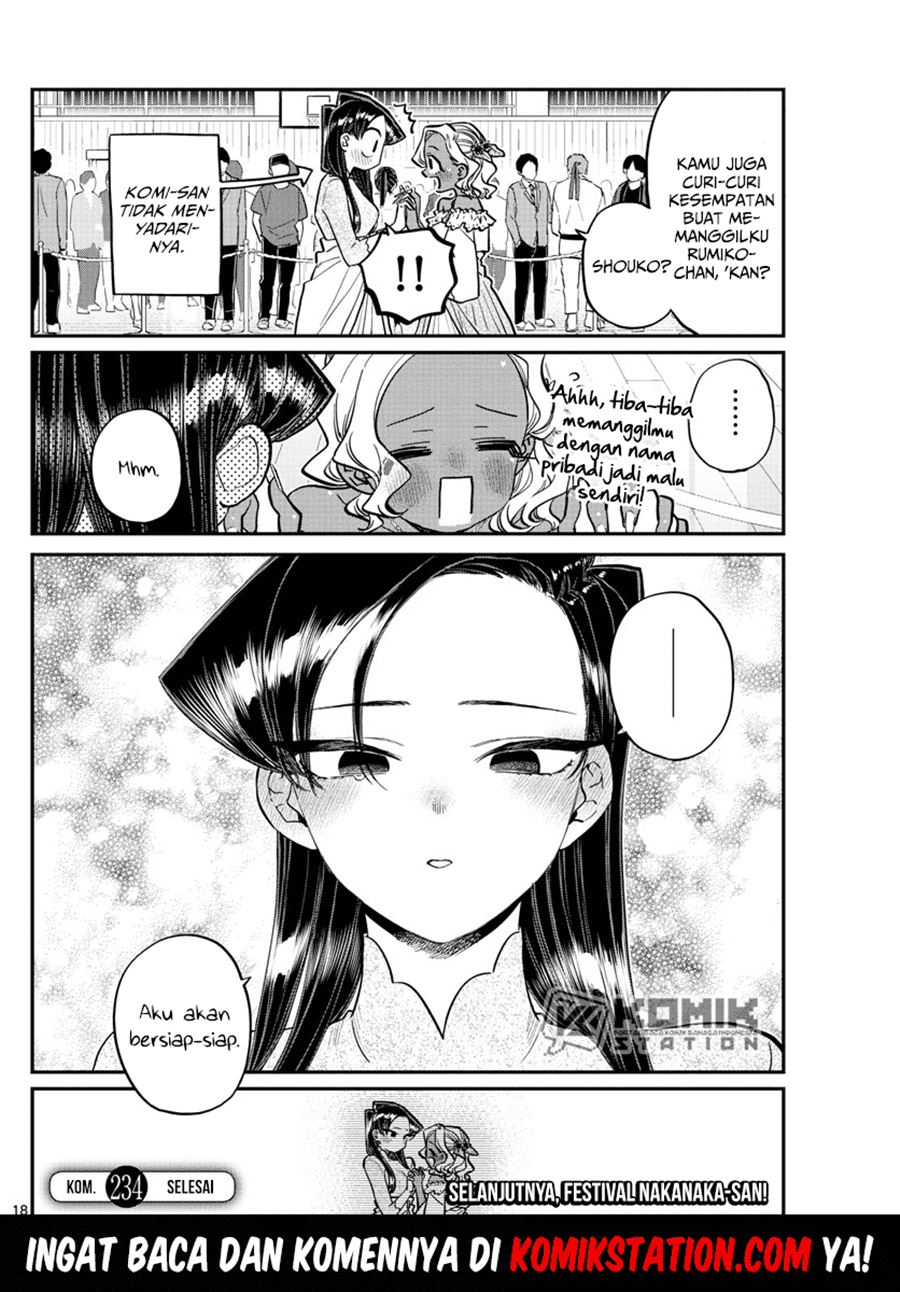 Komi-san wa Komyushou Desu Chapter 234 Gambar 20