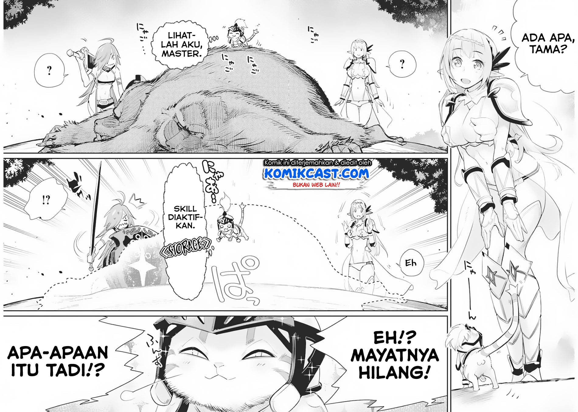 S-Rank Monster no Behemoth Dakedo, Neko to Machigawarete Erufu Musume no Kishi (Pet) Toshite Kurashitemasu Chapter 29 Gambar 7