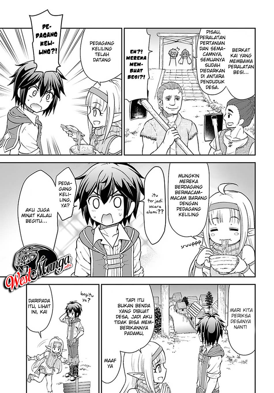 Tenohira Kaitaku Mura de Isekai Kenkokuki: Fueteku Yome-tachi to Nonbiri Mujintou Life (fix) Chapter 22 Gambar 23