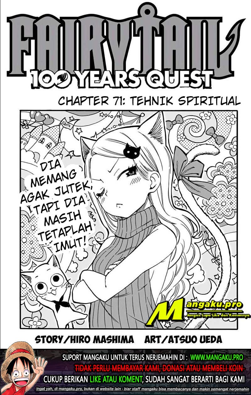 Baca Manga Fairy Tail: 100 Years Quest Chapter 71 Gambar 2