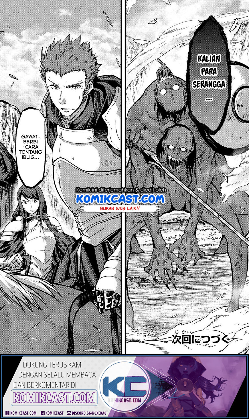 Gaikotsu Kishi-sama, Tadaima Isekai e Odekake-chuu Chapter 36 Gambar 35