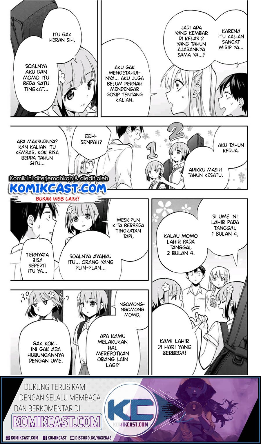 Hanazono Twins Chapter 24 Gambar 11