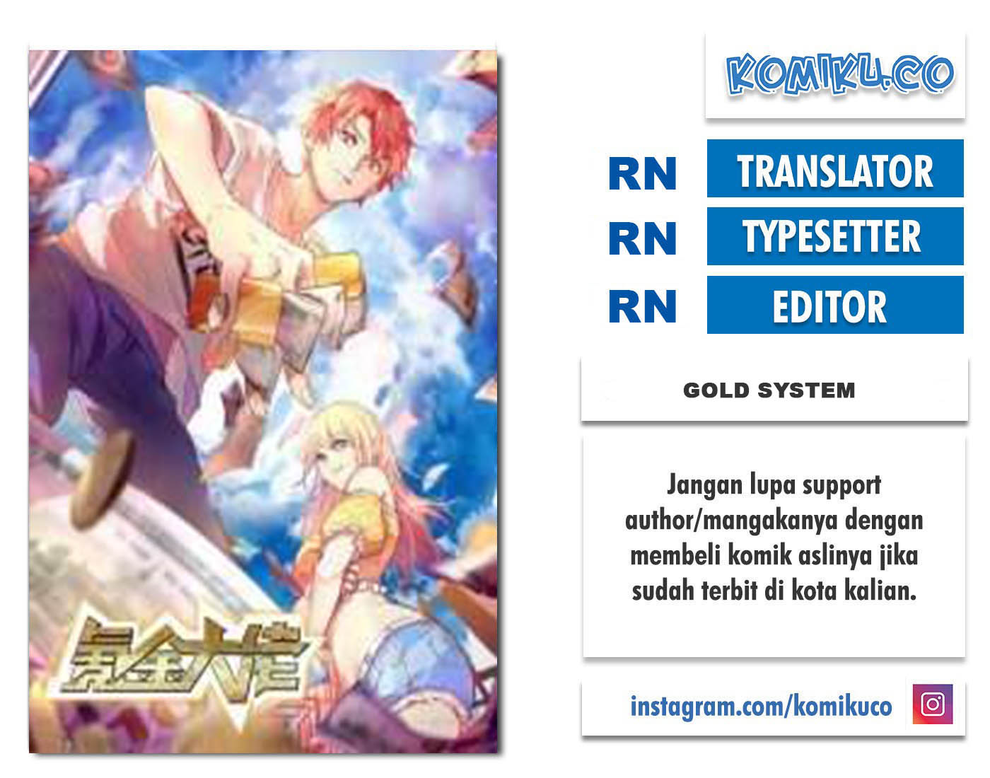 Baca Komik Gold System Chapter 11 Gambar 1