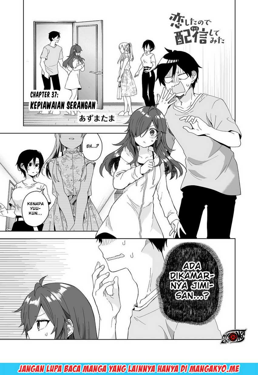 Baca Manga Koi Shita no de, Haishin Shite Mita Chapter 37 Gambar 2