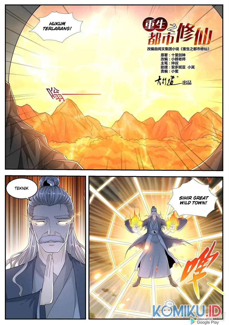 Baca Manhua Rebirth Of The Urban Immortal Cultivator Chapter 523 Gambar 2