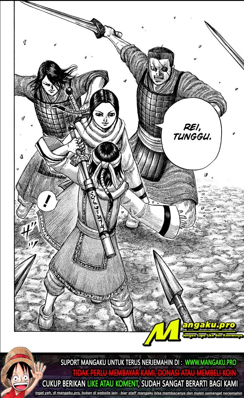 Kingdom Chapter 665 Gambar 19